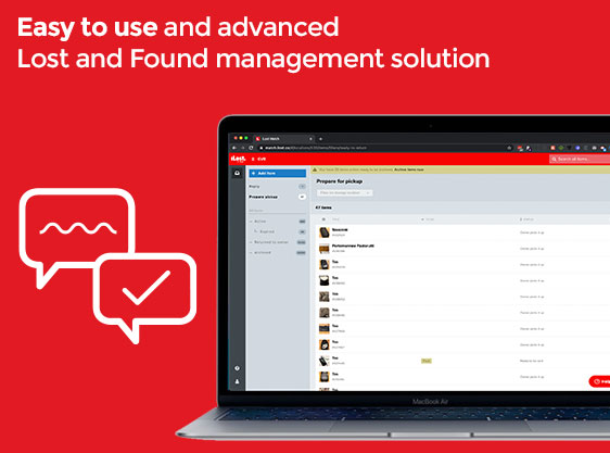 screenshot of iLost for Business